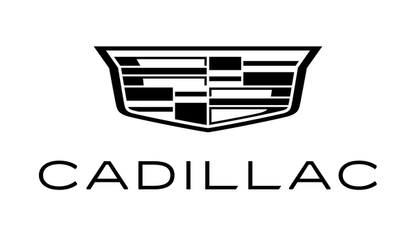 The Cadillac logo, featuring the brand's crest above the name "CADILLAC" in all caps.